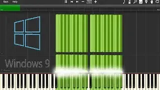 DARK MIDI - WINDOWS 9 SOUNDS on SYNTHESIA