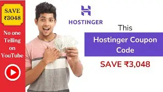 😮 Save ₹3048 using this Hostinger Coupon Code | Hostinger Coupon Codes 2024