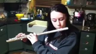 Sisters Play the Flute