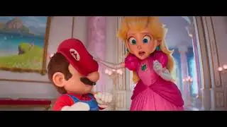 The Super Mario Bros. Movie (2023) Scene: Mario Meets Princess Peach (4K HDR Video) (Long)