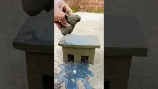Diy Mini Swimming Pool Home With Mitti wala Ghar 😱 #shorts