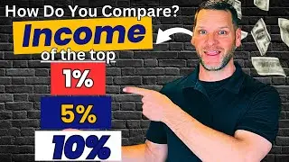 Income of the TOP 1%, 5%, 10%, How Do You Compare? 💵💵💵