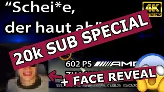 AMG verfolgt Betrunkenen durch Hamburg *REACTION vom FAHRER* : 20k SPECIAL mit FACE REVEAL