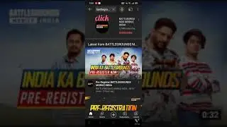How to pre-register battlegrounds mobile india #shorts#YouTubeshorts