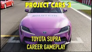 Project Cars 3 | PS4 | Toyota GR Supra | Career - Road D Basics Championship Race | Logitech G29 |