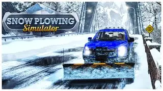 Clearing An Entire Highway For The Biggest Payday Yet | Snow Plowing Simulator Ep. 8
