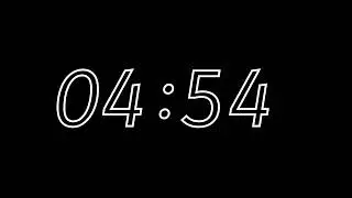5 Minute Timer With Alarm   Workout Clock   Classroom Timer 1