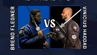 Circuito Duelos| Vinícius Haddad VS Breno Flegner | Longsword HEMA