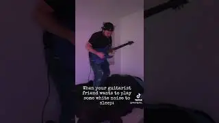 Sleeping with white noise #guitar #metalheads #metal #a7x #avengedsevenfold