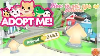 The most EASY ways to get AGE UP potions in adopt me!