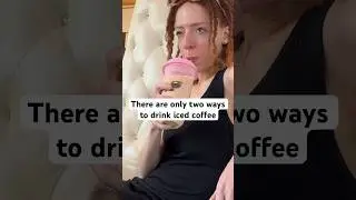 When the iced latte hits, it’s game over 💃 #coffeelover #funny #relatable #humor #wtfdidijustwatch