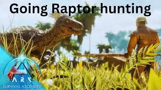 Going Raptor Hunting And exploring new areas - Ark the Center Ascended