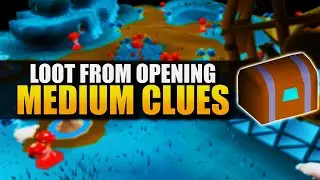 Loot From Opening Medium Clues (30+ Medium Clues)