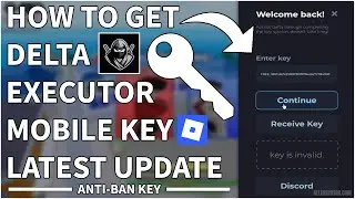 How To Get Delta Executor Key (New Update 2026) - Delta Exploits | Roblox