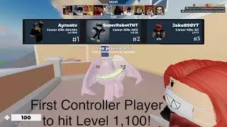 FULL Level 1,100 Game Arsenal | Roblox