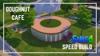 Trying to build with curved walls... || Sims 4 Speed Build