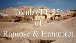 Tomb (TT 55) of Ramose & Hatnefret, West Bank, Luxor, Egypt, North Africa