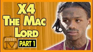 Rapper X4 been from Rollin 40s Crips since he was a little kid (pt.1)