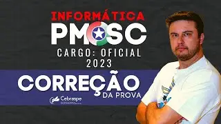CFO-PMSC 2023 - CORREÇÃO DA PROVA DE INFORMÁTICA CEBRASPE | PROFESSOR FABIO ROSAR