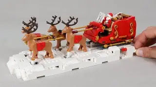40499 Santa's Sleigh - Galloping Reindeer Demonstration