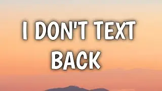 Nba youngboy - I don't text back ( Lyrics ) Ft. yeat