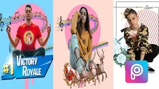 Como hacer Imagen Tumblr Random en Picsart