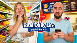 S1 E5: Dinner Time Grocery Shopping Intermediate and Advanced English Vocabulary Podcast Daily Life
