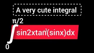 A very cute integral