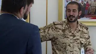 استقبال المقدم الركن سمو الشيخ خالد بن حمد لنائب رئيس جمهورية الشيشان للشؤون الأمنية 28-10-2018