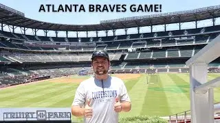 Front Row Seats at a Braves Game!