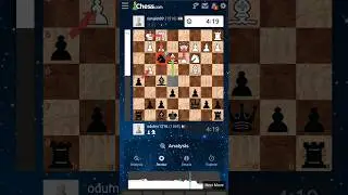 3 GREAT MOVES TO SECURE THE MATCH!!! #chess #checkmate #chessgame #magnuscarlsen #brilliant #blitz