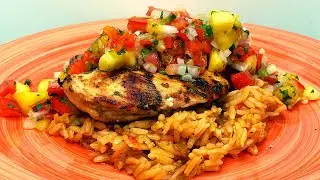 CILANTRO & LIME MARINATED CHICKEN!!  SIMPLE SUMMER EATING!!