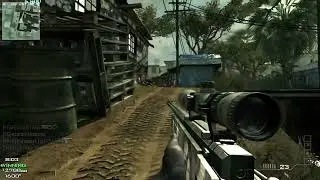 MY FIRST SNIPER CLIP IVE EVER HIT! (Call Of Duty MW3 Xbox 360 2024)