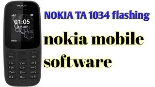 How to flash nokia ta1034