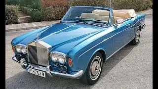 1973 Rolls Royce Corniche drop head coupe