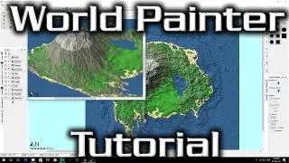 World Painter Tutorial - The Basics, GUI, Custom Brushes, Exporting