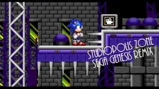 Sonic Mania - Studiopolis Zone (Sega Genesis 16-bit Remix)
