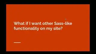 Do you still need Sass in 2023?
