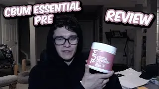CBUM Essential Pre workout Taste Test and Review