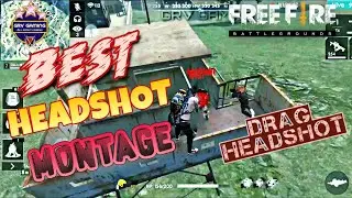 Free Fire Best DRAG HEADSHOT Killing Montage || Best Dragshot Killing Highlights #FreeFire