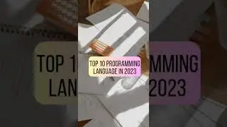 PROGRAMMING LANGUAGE IN 2023 ✨ #programming #coding #technology #btech #codingcommunity