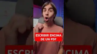 Cómo ESCRIBIR ENCIMA de un PDF 