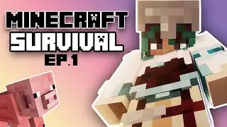 Minecraft Survival Village - EP 1