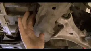 How to change a Control arm on a Volvo V70
