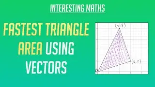 Calculating a Triangle's Area using Vector Dot Products
