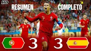 PORTUGAL VS ESPAÑA RESUMEN COMPLETO