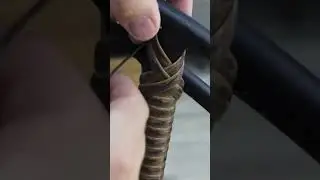 Как обмоткой закрыть стык на кресле Комфорт?  #diy #мебель #сварка