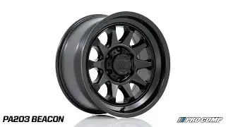 PRO COMP PA 203 BEACON | 17X8.5 | MATTE BLACK