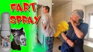 FARTING with the Strongest FART SPRAY 🤢💩 (Funny Fart Prank) 😝