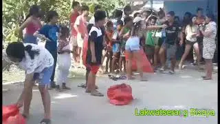 Sack Race Game ( Larong  Pinoy )